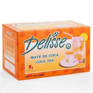 Delisse coca tea and powder